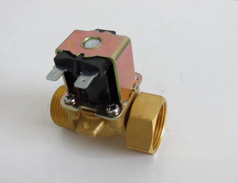 

G3/4 fully brass DC12 volt solenoid valve for water