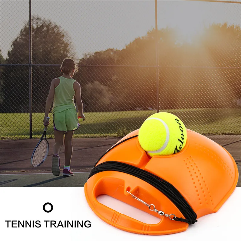 

1Pcs Creative Practical Sports Goods Random Color Single Player Tennis Trainer Tennis Stringing Machine