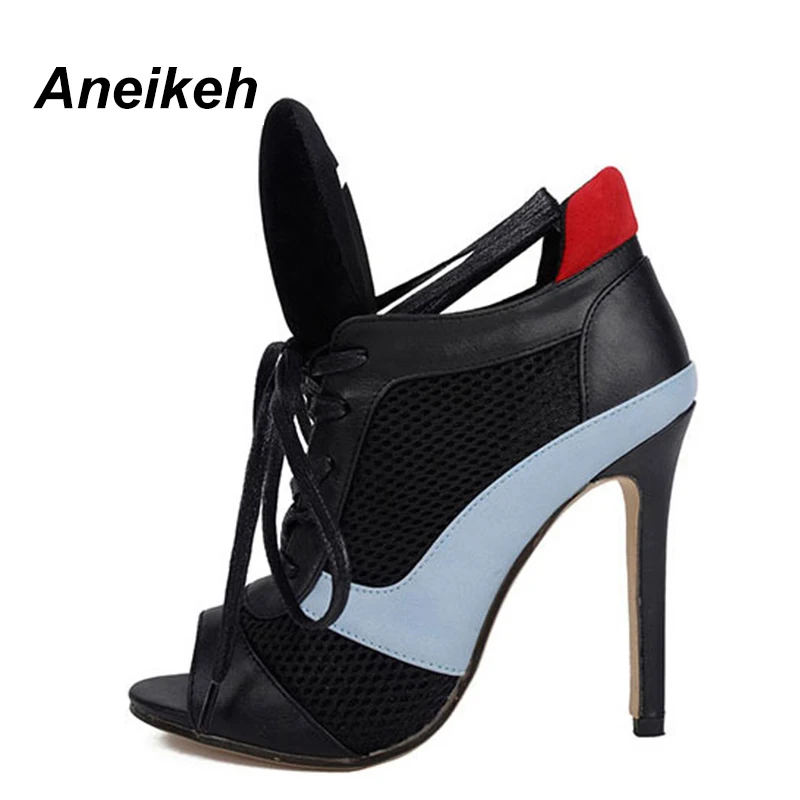 Summer Sandals Women Pumps Open-toed Women High Heels Shoes Fashion Serpentine Pattern Belt 11cm Thin Heels Party Shoes 767-9#