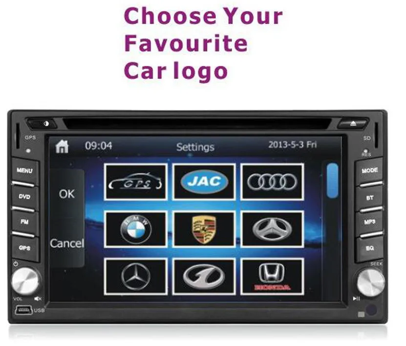 Flash Deal 2 Din Universal 6.2" Touch Screen Car Stereo Radio With CD MP4 MP3 Video Player DVD GPS Navigation Bluetooth Free Map Free Card 4 Flash Deal 2 Din Universal 6.2" Touch Screen Car Stereo Radio With CD MP4 MP3 Video Player DVD GPS Navigation Bluetooth Free Map Free Card 4