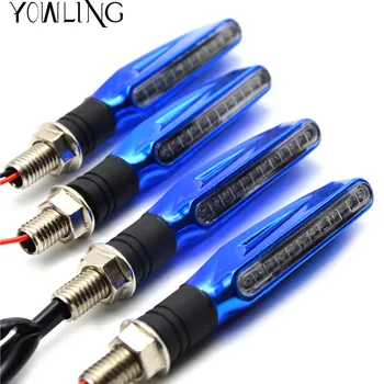 

1 Pair Motorcycle Turn Signal Light LED 12V Moto Flasher for Suzuki DR DRZ DR350 DR650 DRZ400 GS DL GSXR600 GSXR750 GSXR1000 GSX