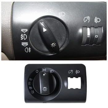 

beler 1Pc Headlight Fog Light Lamp Control Switch Repair Kit Cover 4B1941531F 4B1941531F 5PR for AUDI A6 C5 2003 2004 2005