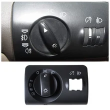 beler 1Pc Headlight Fog Light Lamp Control Switch font b Repair b font Kit Cover 4B1941531F