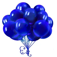10 шт 12 дюймов 2,8 г королевский синий латексный шар надувные воздушные шары для свадебного украшения с днем рождения плавающие воздушные шары