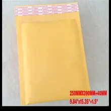 Подарочная упаковка мешки желтая Крафтовая Бумага Бумажная прокладка Сумка-конверт 30x25*39 см экспресс почтовые конверты