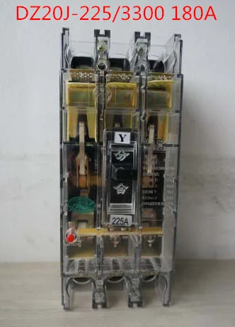

Molded case circuit breaker /MCCB/ air switch DZ20J-225/3300 180A 3P variety of current optional