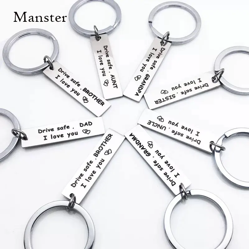 

Custom Keyring Engraved Drive Safe I Need You Here With Me For Lovers Couples Family Mom Dad Stainless Steel Keychain Necklace