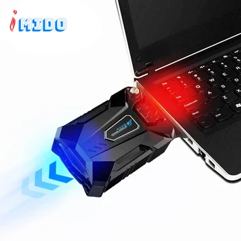 

High Performance Suction Type External Laptop Cooler USB Fan Turbine Technology Suporte Para Notebook Ventilation Cooling Pad