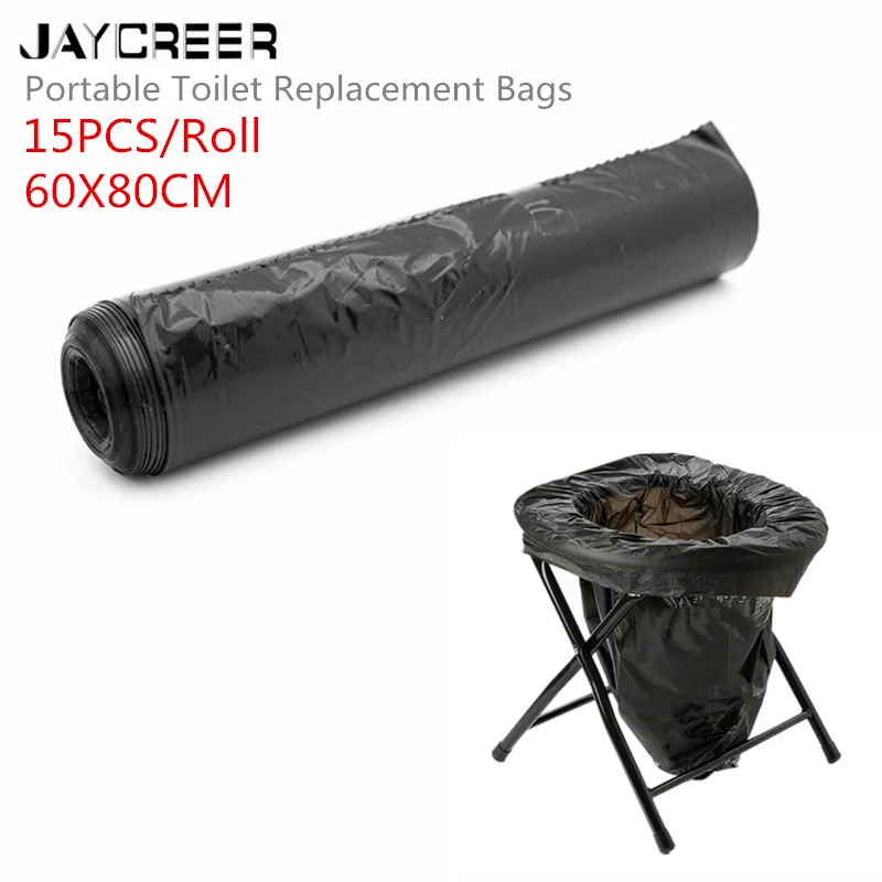

JayCreer Portable Toilet Replacement Bags 1 Compostable Bags For Portable Toilet Chair