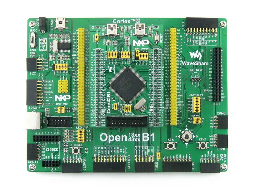 

Waveshare STM32 Board LPC development board designed for the LPC4337JBD144 MCU with LPC series
