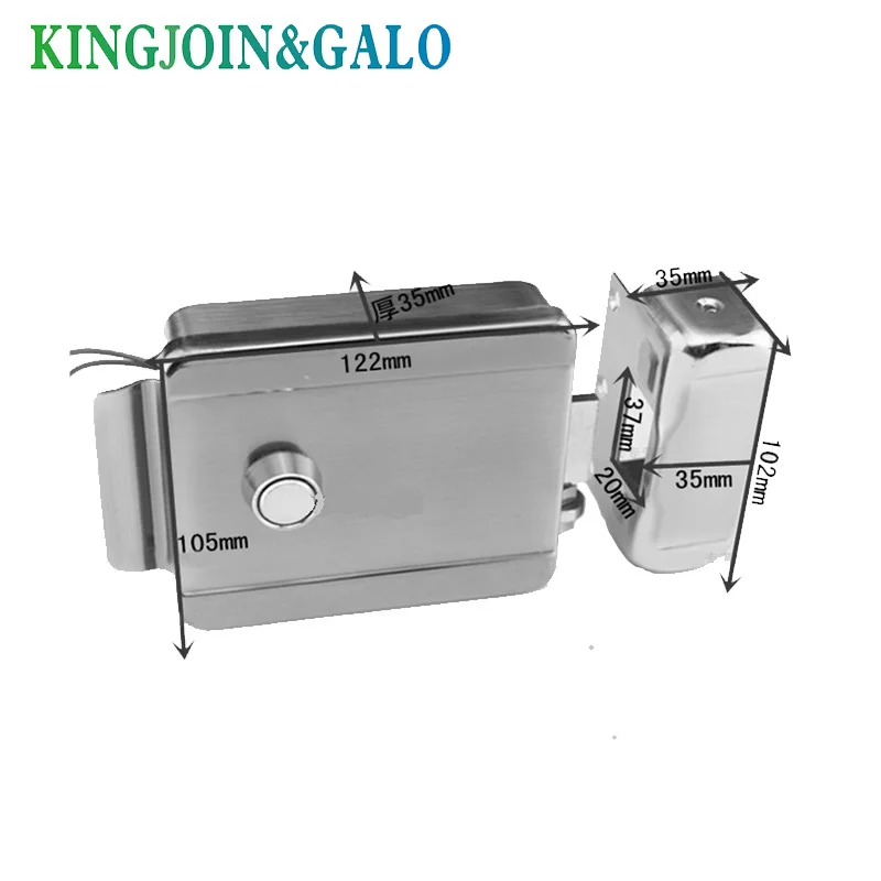 

Electric Control Lock Electronic Magnetic Door Lock For 12V DC Access Control System