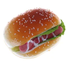 Cute Hamburger Cake Slow Rising Squeeze Decompression Toys Stress Reliever Toys Smooshy Mushy Toys Cute Hamburger Cake Slow Rising Squeeze Decompression Toys Stress Reliever Toys Smooshy Mushy Toys