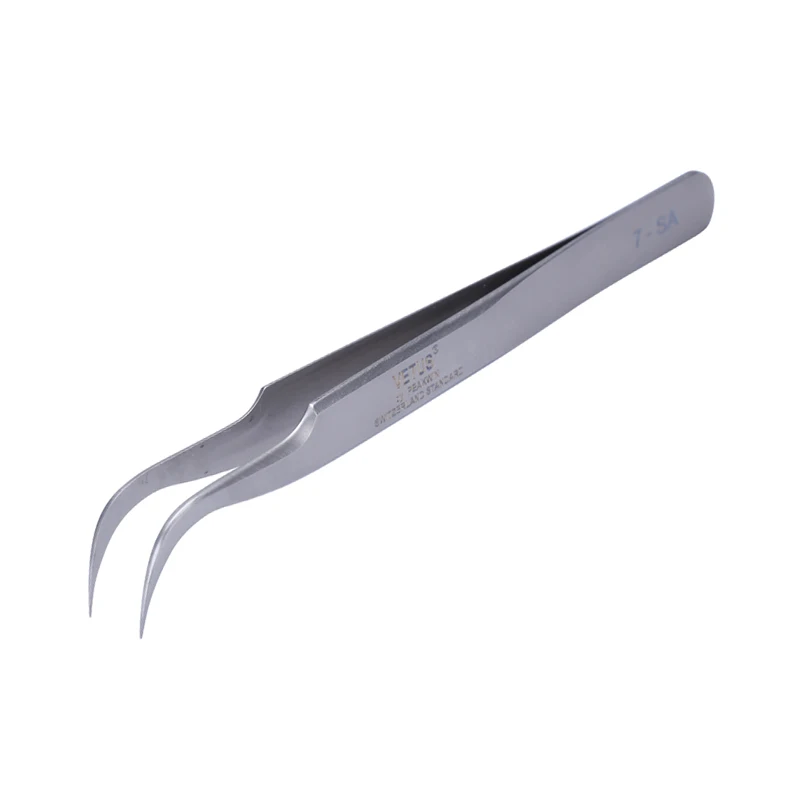 Precisión de acero inoxidable Vetus pinzas pinzetta herramientas pinzas curvas Herramientas manuales 7-sa Precisión de acero inoxidable Vetus pinzas pinzetta herramientas pinzas curvas Herramientas manuales 7-sa