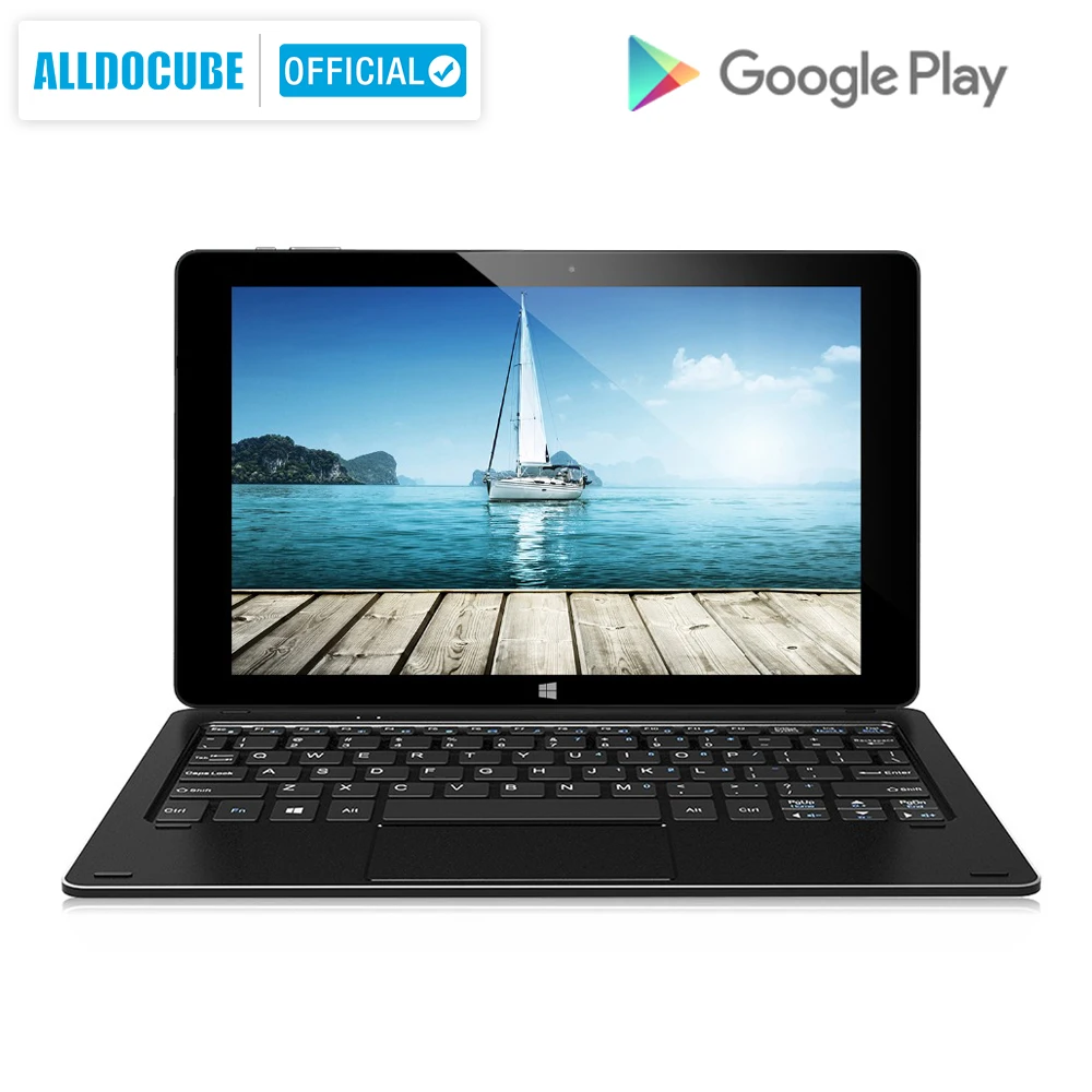 

ALLDOCUBE 10.1" iwork10 Pro Windows10+Android5.1 Intel Atom x5-Z8350 4GB RAM 64GB ROM Tablet PC HDMI Dock Keyboard IPS1920*1200
