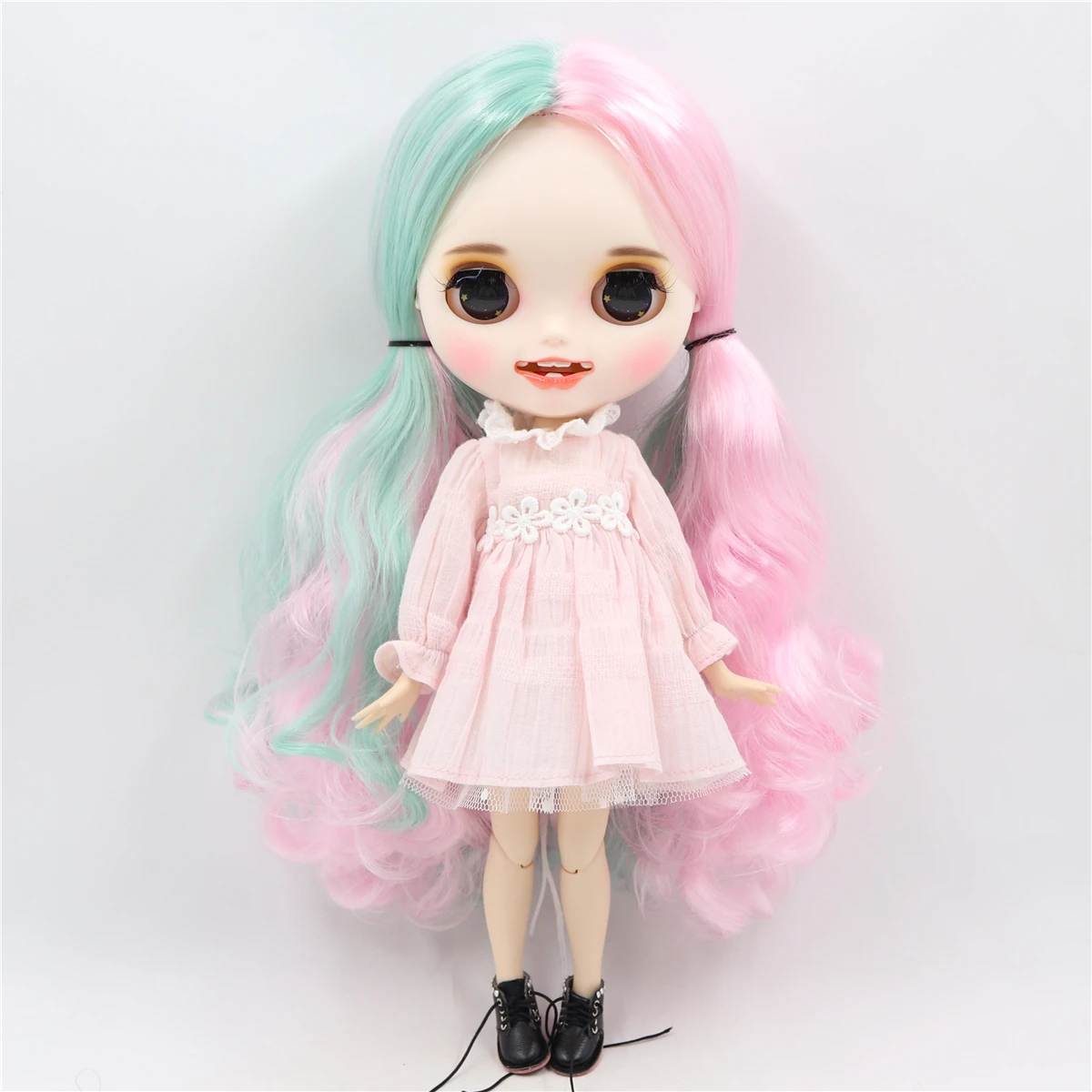 ICY factory шарнирная кукла blyth toy индивидуальные лицо с зубами белая кожа сустава тела пользовательские куклы 30 см