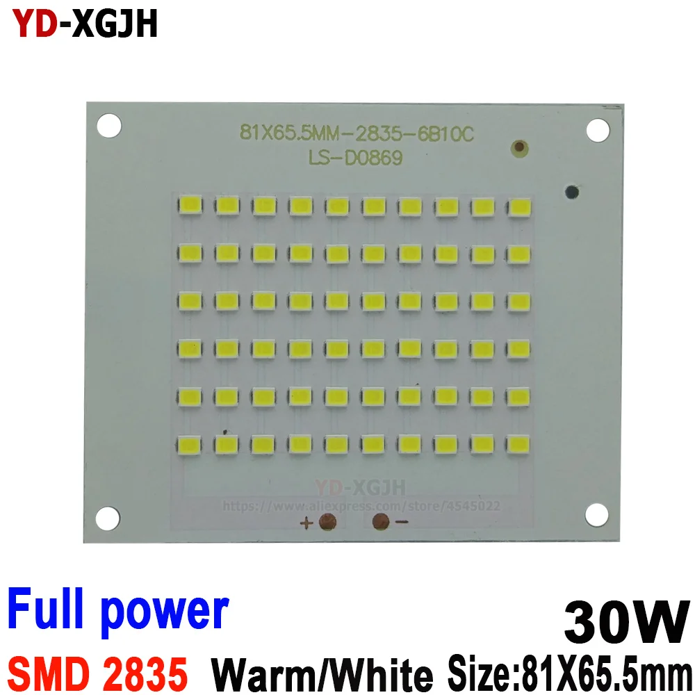

10PCS/Lot 30W 100% Full power new production SMD 2835 Led PCB board for lighting source led floodlight
