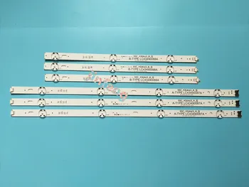 

New Kit 6 PCS LED backlight strip for LG 43UJ6300 43UK6300PUE LC43490087A LC43490088A LC43490077A LC43490078A SSC_43UJ63_A