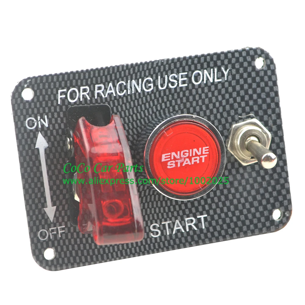 1 Ac Racing Car Ignition Switch Panel 12v Universal Fitment Auto Switches And Relays Switches