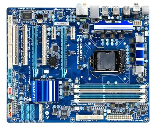 

Gigabyte GA-P55-USB3 Desktop Motherboard P55-USB3 Intel P55 LGA 1156 Core i7 i5 DDR3 16G SATA2 USB3.0 ATX