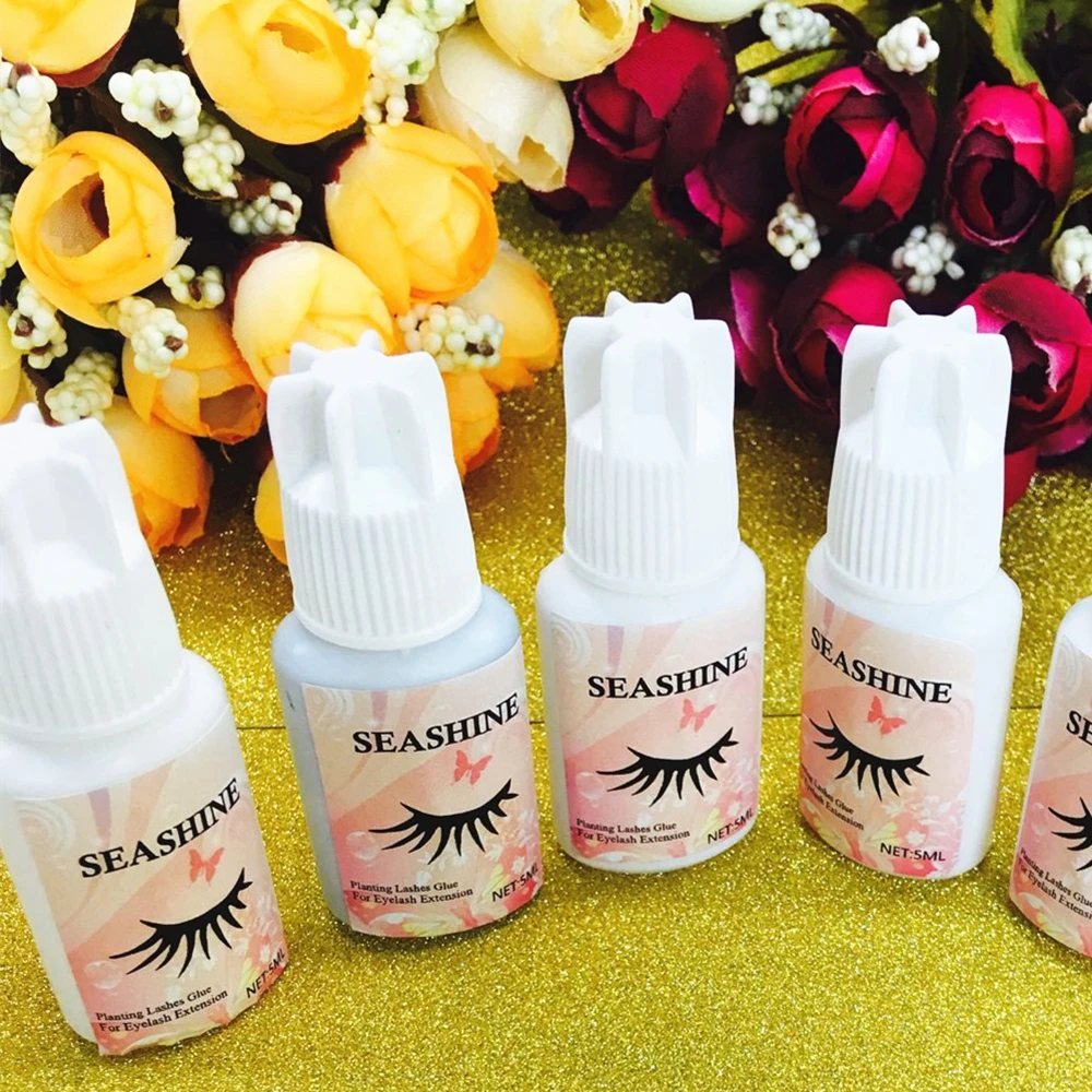 Seashine Super font b Eyelashes b font Extension font b Glue b font 5ML South Korea