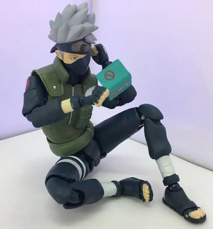 

SHF Figuarts Naruto Shippuden Hatake Kakashi PVC Action Figure Collectible Model Toy