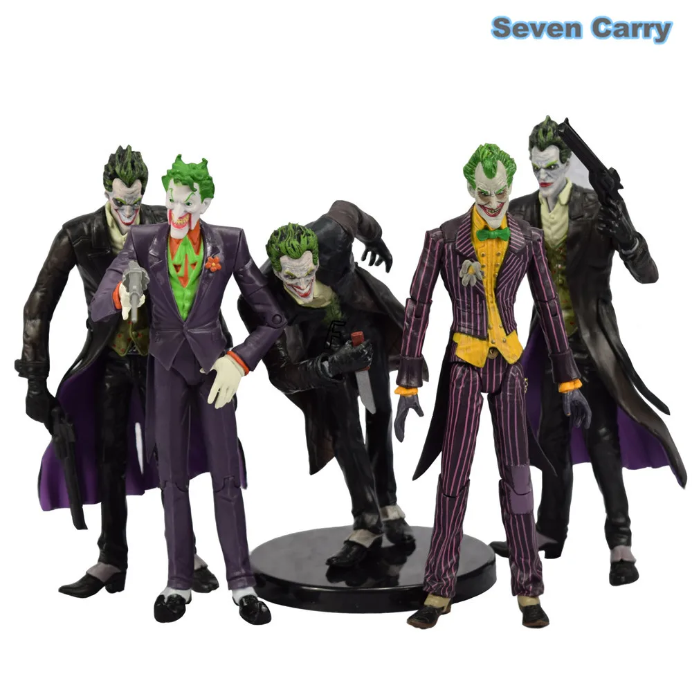 DC Comics Супер Герои Бэтмен Джокер ПВХ фигурка Коллекционная модель игрушки
