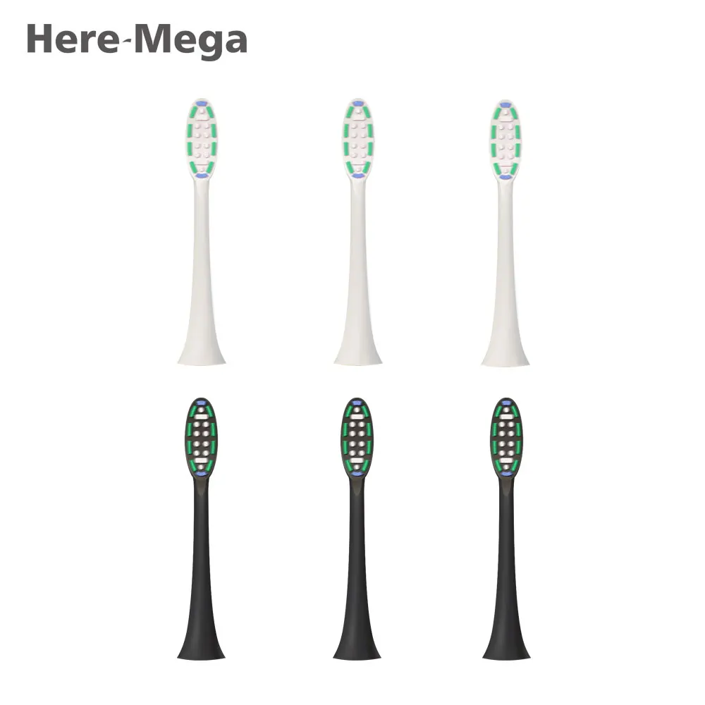 HERE-MEGA DuPont Soft Toothbrush Head for 608