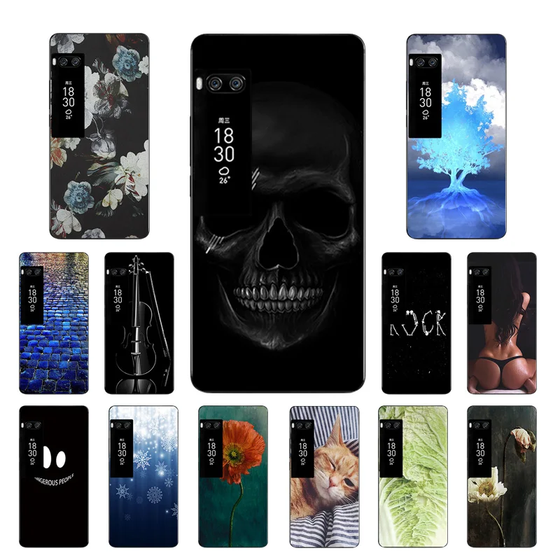 

Protection Cases for Meizu Pro 7 5.2 inch Soft Silicon Case for Meizu Pro 7 Back Phone Cover Case Piano Printing Shell