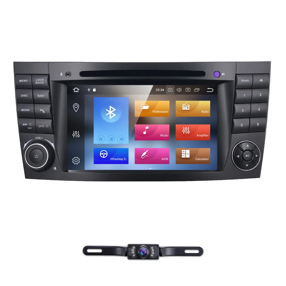 

2 din Android 8.0 Car RadioDVD Multimedia Player For Mercedes W211 W219 W463 GPS Radio Stereo Head Unit Audio Qcta Core 4GB+32GB