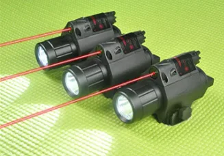 200 люмен боевой пистолет M6 светодиодный Лазерные фонарики комбо с 5 МВт красная лазерная указка лазерный прицел w/Хвост переключатель для съемки - Цвет: Красный