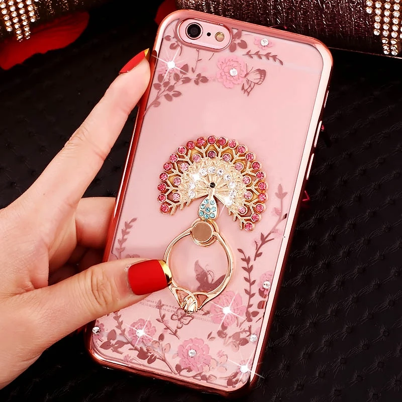 Роскошный чехол для iPhone 8 7 Plus 6 6S 5S Huawei P20 P10 P9 P8 Lite 2017 покрытие кольцо|case for iphone|phone