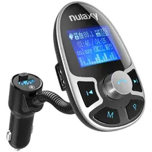 Nulaxy Bluetooth FM Trasmettitore di Ricarica Veloce Modulatore FM Per Auto Senza Fili del Giocatore di MP3 InCar Radio Adapter Kit Per Auto Con Il Potere Su /Off