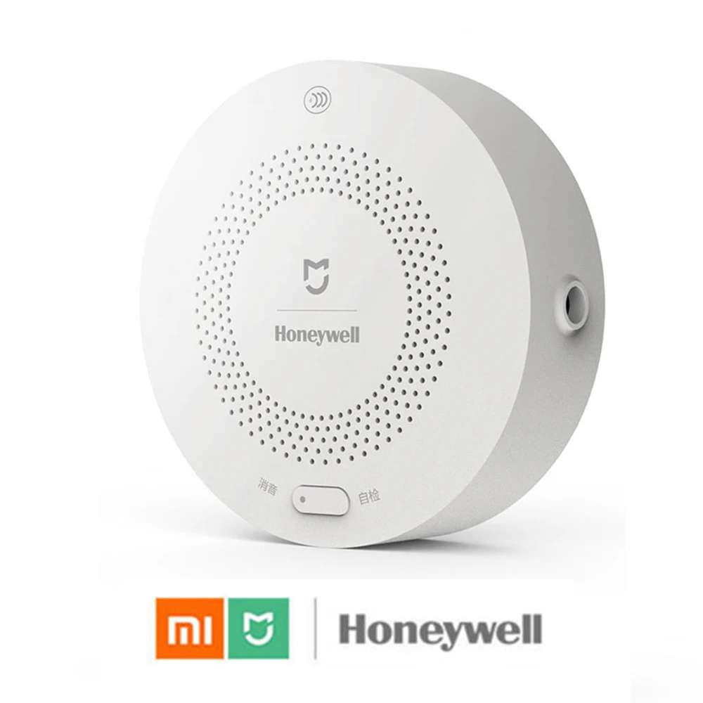 Умный детектор сигнализации Xiaomi Mijia Honeywell CH4 газа потолочный и настенный пульт
