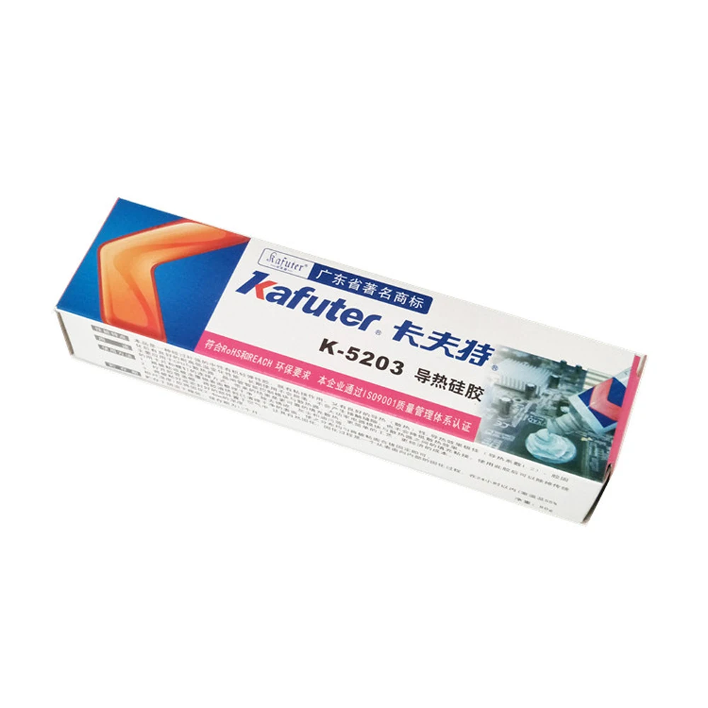 

Kafuter K-5203 10PCS High Temperature Resistant Thermal Conductive Silicone For The CPU And Radiator Bonding Thermal Paste