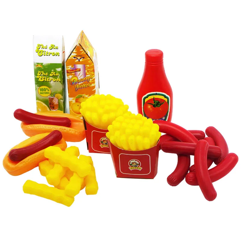 Kitoz 130 шт. еда фруктовый торт овощная игрушка миниатюрная ролевая игра кухня пластиковая обучающая игрушка для мальчиков и девочек детей