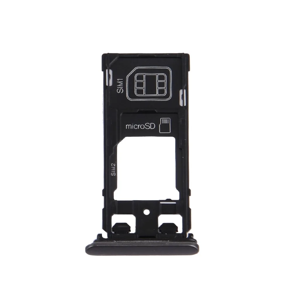 

iPartsBuy SIM Card Tray + Micro SD / SIM Card Tray + Card Slot Port Dust Plug for Sony Xperia X (Dual SIM Version)