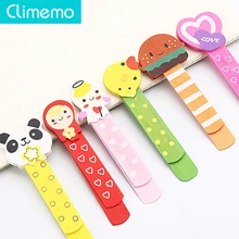 Climemo 1 шт. креативная деревянная Закладка канцелярские сердце любовь солнце панда 7 см NP243