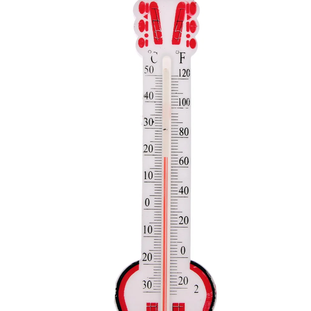 

Mini Convenient Temperature Sensor Wall Hung Hang Violin Household Thermometer For indoor Outdoor Garden House Garage Office