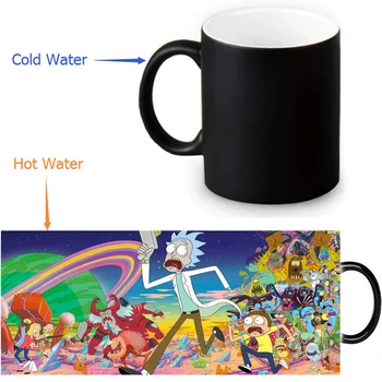 

Christmas gift Mugs Cartoon Mug Kids Cups Tea Gifts Heat Sensitive Cup Changing Color Cartoon Cups Magic Mug Best Gift for Kids