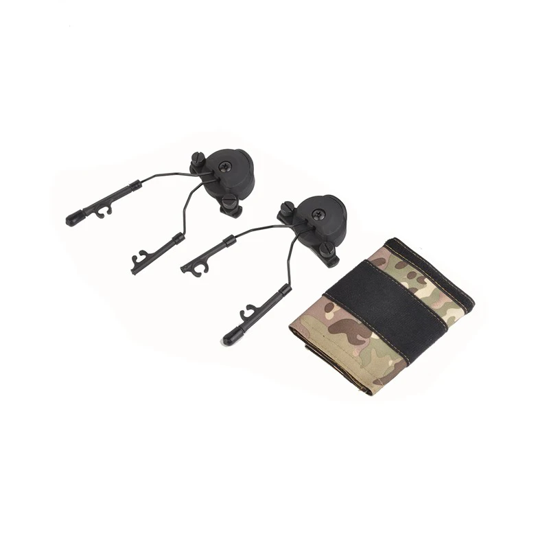 

New Z-TAC Rail Adapter For Set for EX helmet series and Comtac I&II Hunting Headset Accessories Black