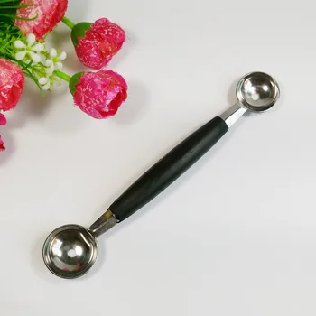 

Stainless Steel Double Head Fruit Digging Spoon Fruit Watermelon Digging Ball Machine