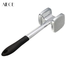 AIEOE двухсторонний молоток для отбивания мяса, кухонные принадлежности из алюминиевого сплава, двойной квадратный молоток из сосны, немецкая свинина, молоток для отбивки мяса