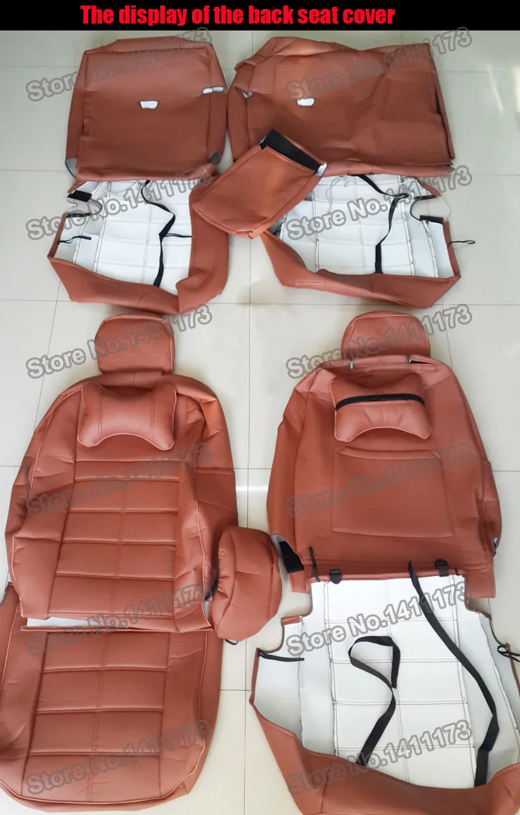 015 custom car seat cover set  (2)