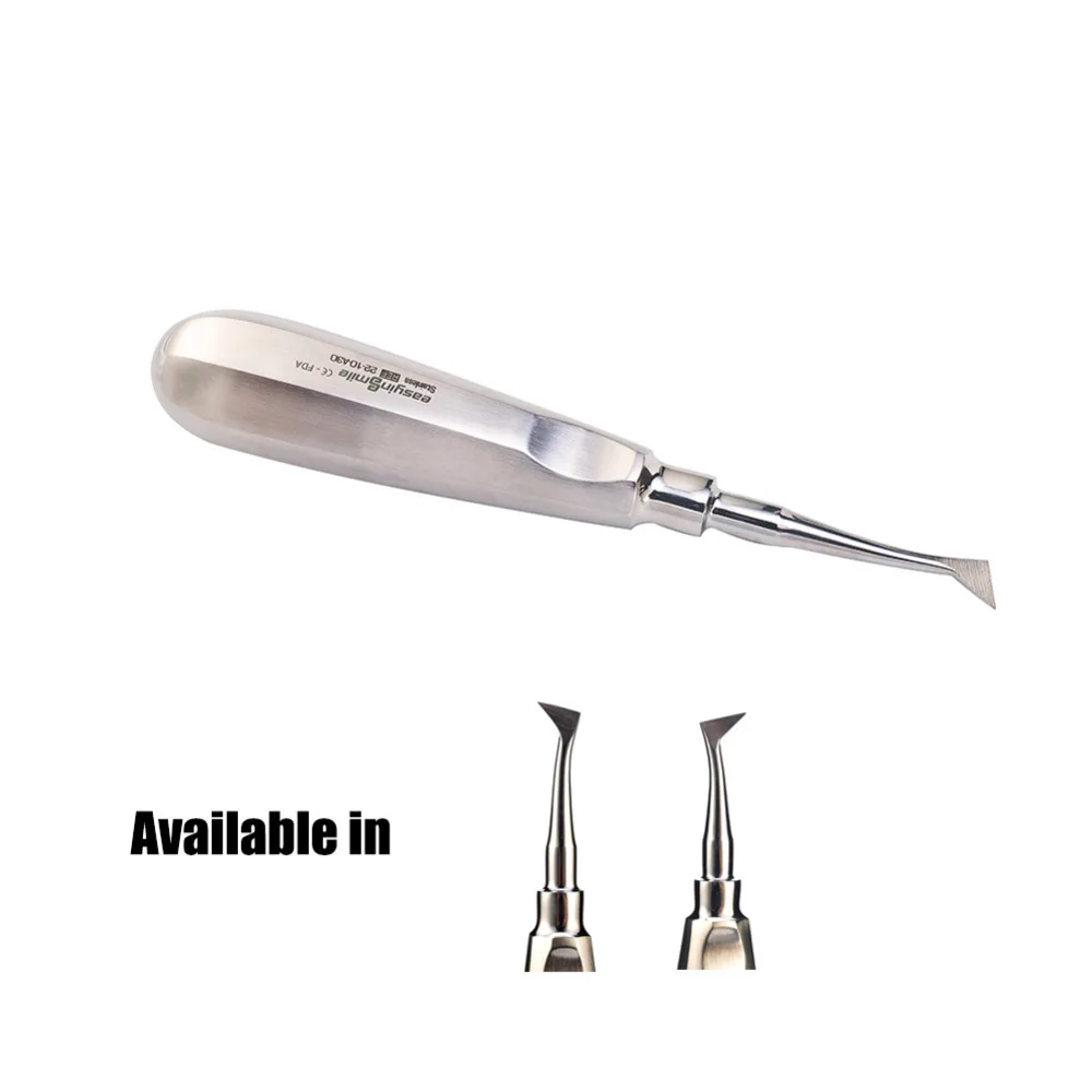 Easyinsmile Dental Root Elevator Cryer Right Left Tooth Extraction Tools stainless steelin