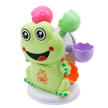 

Funny Water Game Bath Toy Frog Shower Faucet Baby Bath Spout Play Bathroom Toys For Kids Beach Toy In Summer Birthday Gift