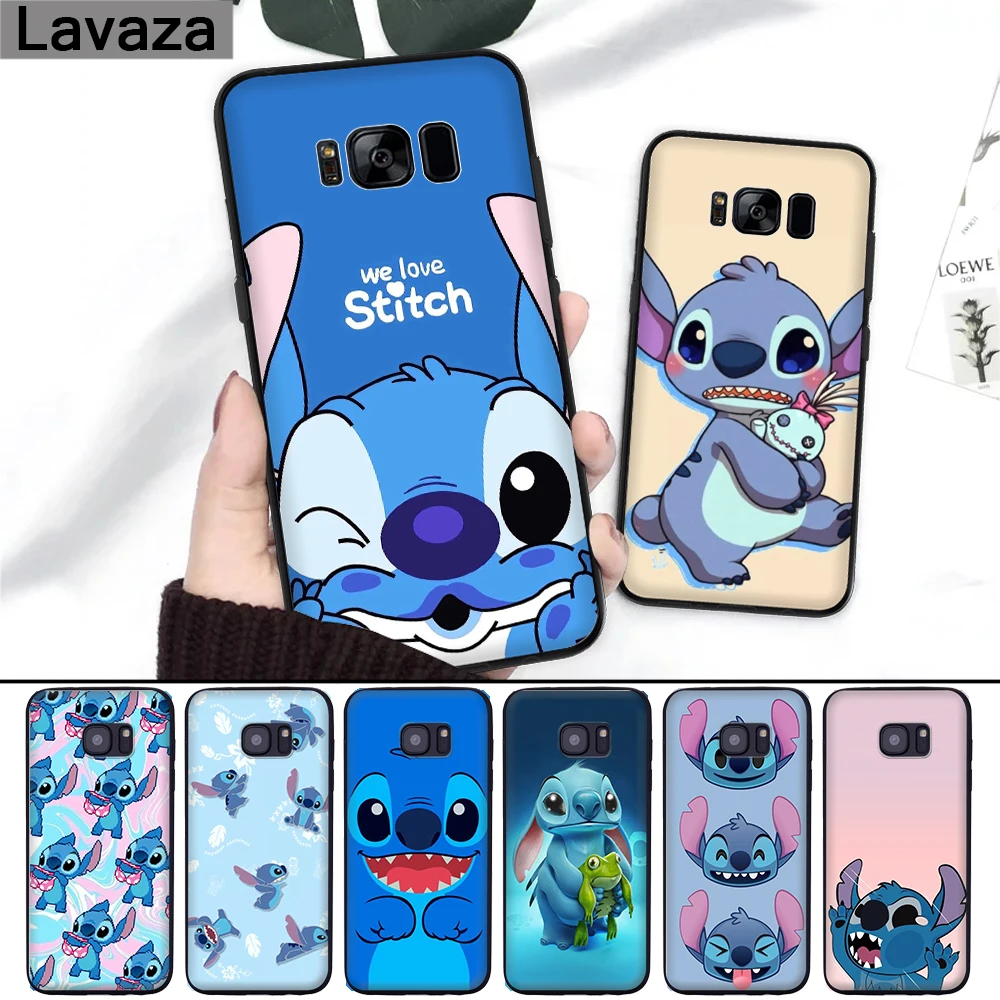 Stitch Samsung Galaxy S10 Cubierta de Silicona Lite Plus 7 8 Caso De Goma Samsung Note