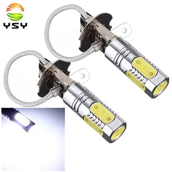

2 PCS H3 7.5W 12V COB LED 6000K LED Bulb for Car Fog Light White Light