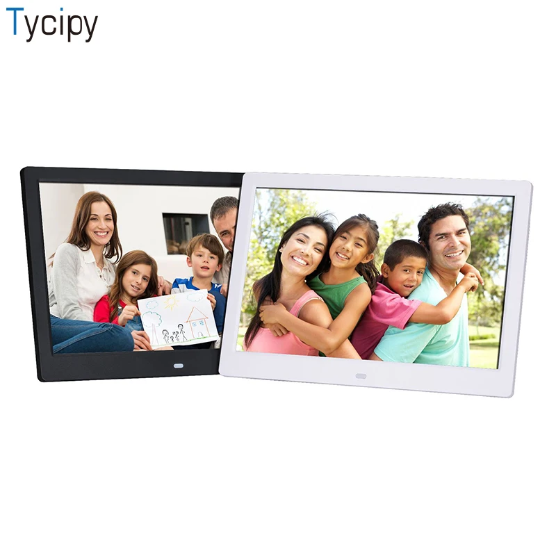 Tycipy SJD-1203 12-дюймовый Цифровая фоторамка Поддержка полный формат видео фотографии Многофункциональный высокой четкости фотоальбом