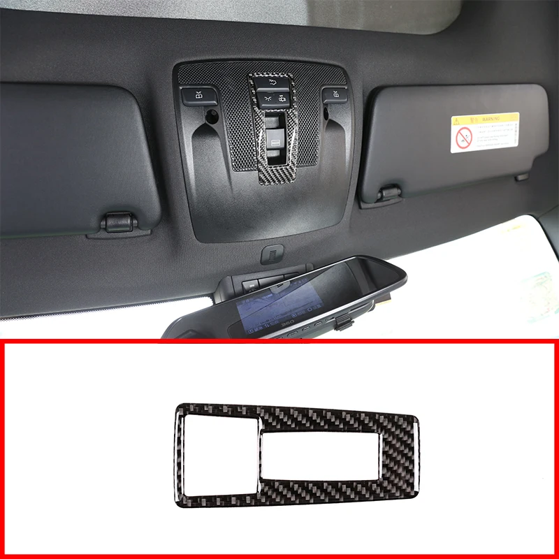 

Real Carbon Fiber Front Reading Lamp Frame Stickers For Mercedes Benz CLA GLA A Class C117 X156 W176 A180 13-18 Car Accessories