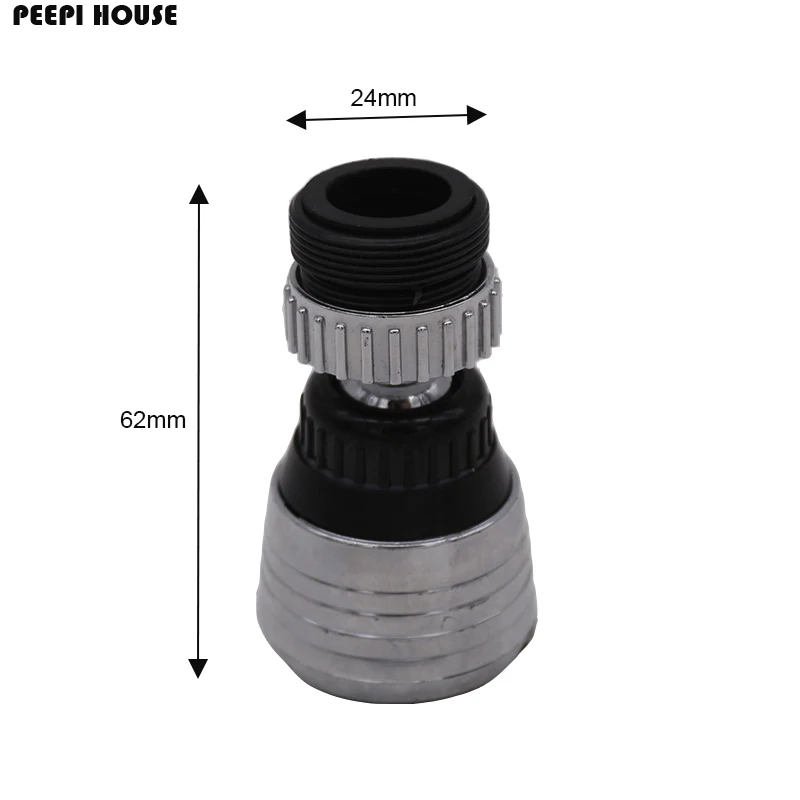 

360 Rotate Swivel Water Saving Tap Aerator Diffuser Faucet Nozzle Filter Adapter
